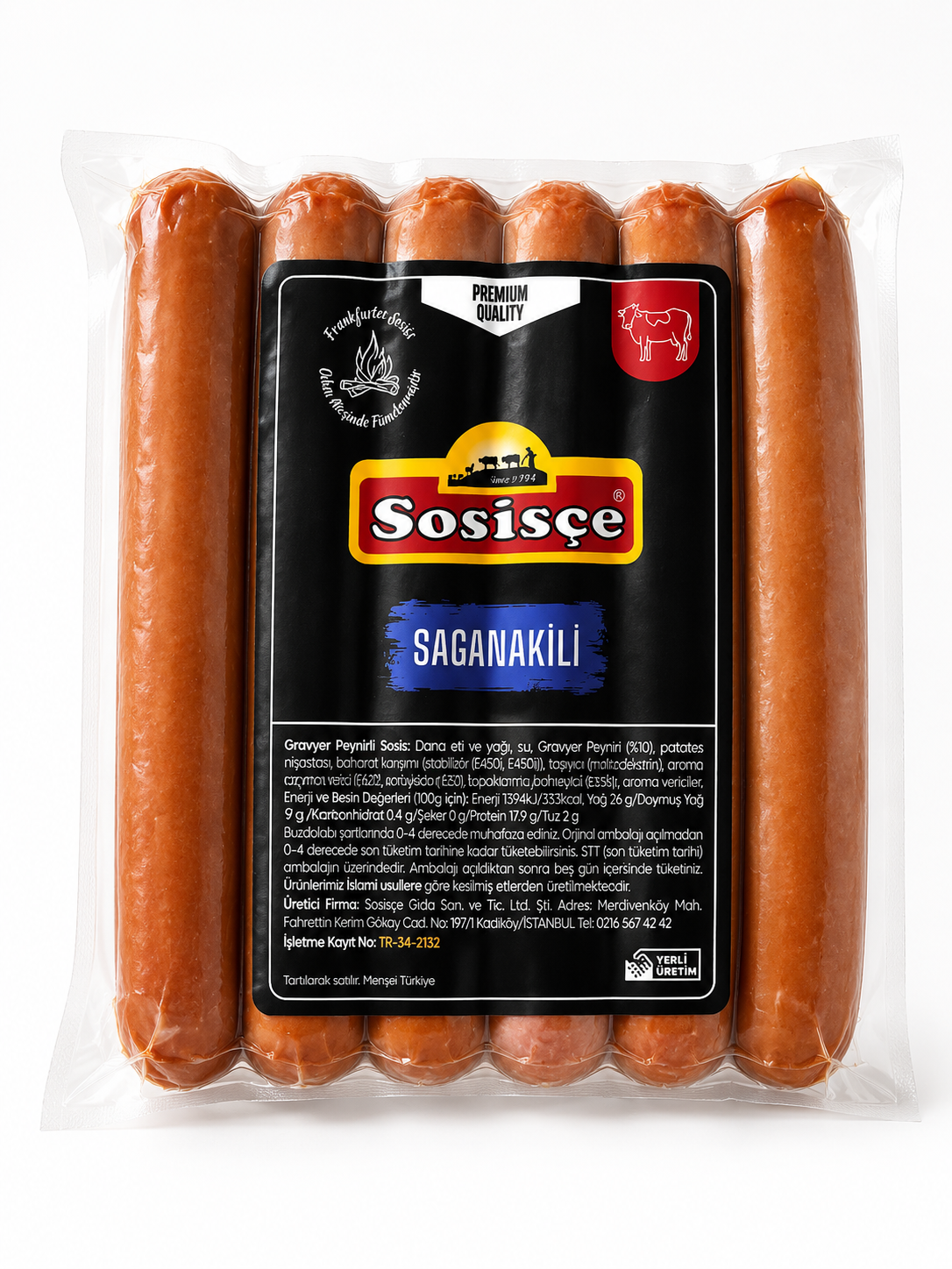 Saganakili Sosis Frankfurter