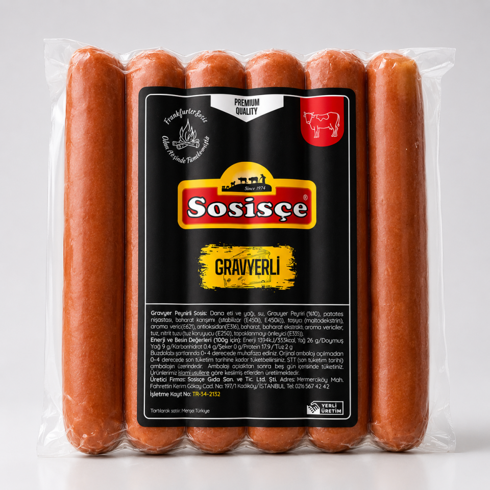 Gravyerli Sosis Frankfurter
